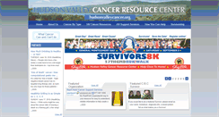 Desktop Screenshot of hudsonvalleycancer.org