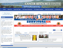 Tablet Screenshot of hudsonvalleycancer.org